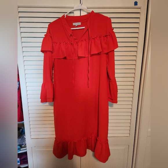 Red/coral Dress - Picture 2 of 3